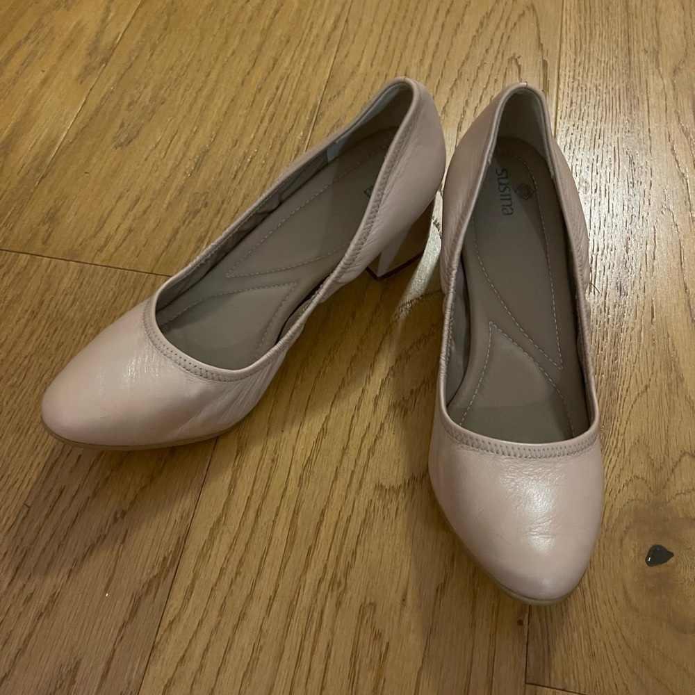 Blush Ballet Style Pumps by Susina